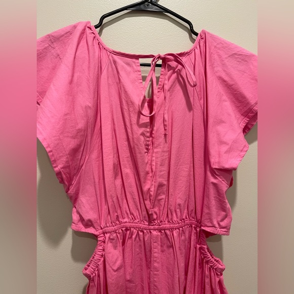 SALE! A.n.a pink cut out midi dress small - Picture 4 of 6